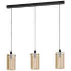 Lampada a sospensione ambrata in vetro, Ritesh