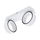 Faretto da soffitto cromato in alluminio, Gabi, 5W, 3000K LED