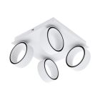 Faretto da soffitto cromato in alluminio, Gabi, 5w, 3000K LED
