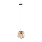 Lampada a sospensione in legno, Ankie