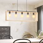 Lampada a sospensione in legno, Olaf