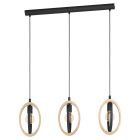 Lampada a sospensione in legno, Angeline