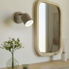 Faretto da parete marrone in acciaio, Tjitte