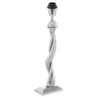 Lampada da tavolo senza paralume in nichel in alluminio, Mason, con interruttore