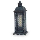 Lampada da tavolo verde metallo, Abdirahman, con interruttore