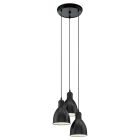 Lampada a sospensione nera metallo, Lavinio