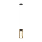 Lampada a sospensione in legno marrone, Elroy