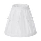 Paralume bianco in tessuto, Noah