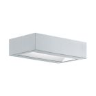 Lampada da esterno argenta in acciaio inossidabile, Simen, 4W, 3000K LED, IP44