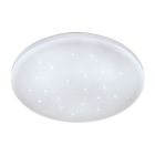 Plafoniera bianca in acciaio, Eloise, 7W, 3000K LED
