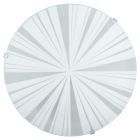 Plafoniera bianca in vetro, Bada