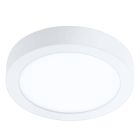 Plafoniera smart bianca in plastica, Geraldo, 16,5W, bianco regolabile tra caldo e freddo LED, IP44