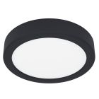 Lampada da soffitto da bagno bianca in plastica, Geraldo, 11W, 3000K LED, IP44