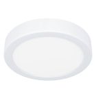 Lampada da soffitto da bagno bianca in plastica, Geraldo, 11W, 3000K LED, IP44