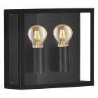 Lampada da esterno nera in alluminio, Alihan, IP44