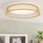 Plafoniera legno rustica, Jolene, 20W, 3000K LED