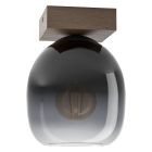 Lampada da soffitto marrone in legno, Frida