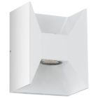 Lampada da esterno bianca in alluminio, Jeslynn, 3W, 3000K LED, IP44