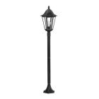 Lampada da esterno nera in alluminio, Leanna, IP44
