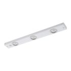 Lampada da soffitto bianca metallo, Jary, 2W, 3000K LED, con interruttore