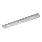 Lampada da soffitto in nichel metallo, Jary, 2W, 3000K LED, con interruttore