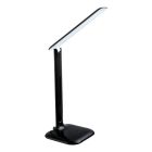 Lampada da scrivania nera in plastica, Ayman, 3W, bianco regolabile tra caldo e freddo LED, controllo touch