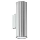 Lampada da esterno argenta in acciaio inossidabile, Marlies, IP44