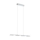 Lampada a sospensione cromata in plastica, Pace, 5W, 3000K LED