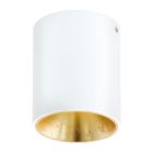 Plafoniera dorata in alluminio, Dahne, 3W, 3000K LED