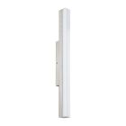 Lampada per specchio in nichel in plastica, Zumra, 16W, 4000K LED, IP44