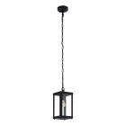 Lampada da esterno nera in acciaio, Alihan, IP44