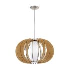 Lampada a sospensione legno rustica, Kiran