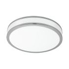 Lampada da soffitto bianca in plastica, Arnoldus, 24W, 3000K LED