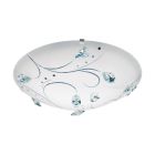Lampada da soffitto bianca in vetro, Arsalan, 16W, 4000K LED