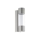 Lampada da esterno argenta in plastica, Bashir, 4W, 3000K LED, IP44