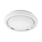 Lampada da soffitto bianca in plastica, Carmela, 18W, 3000K LED
