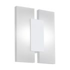 Applique da parete in nichel in plastica, Beatriz, 5W, 3000K LED