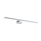 Lampada per specchio cromata in plastica, Nancy, 11W, 4000K LED, IP44