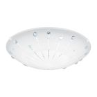 Lampada da soffitto bianca in vetro, Bennet, 11W, 3000K LED