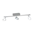 Faretto da soffitto cromato in alluminio, Madelinde, 3W, 3000K LED