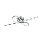 Plafoniera cromata in alluminio, Tinus, 10W, 3000K LED