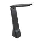 Lampada da scrivania nera in plastica, Chama, 1W, white switch LED, controllo touch