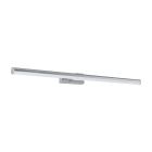Applique da parete cromata in plastica, Chandeni, 14W, 4000K LED, IP44