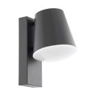 Lampada da esterno antracite metallo, Aiden, IP44