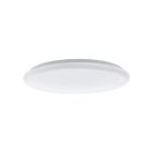 Plafoniera bianca in acciaio, Patryk, 40W, colore regolabile LED