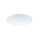 Plafoniera bianca in acciaio, Eloise, 33W, 3000K LED