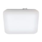 Lampada da soffitto bianca in plastica, Eloise, 17W, 3000K LED, IP44