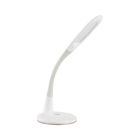 Lampada da tavolo bianca in plastica, Yannis, 3W, colore regolabile LED, con interruttore