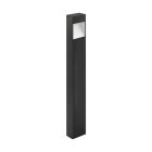 Lampada da esterno antracite in alluminio, Elvi, 10W, 3000K LED, IP44
