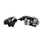 Faretto da giardino trasparente in plastica, Vanja, 3W, 3000K LED, IP65